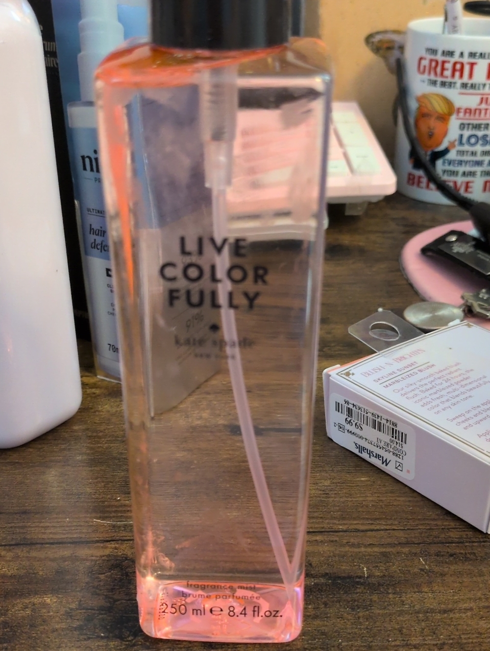 KATE SPADE Live Color Fully Pink Fragrance Mist